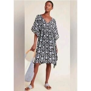 Anthropologie Rujuta Sheth Marie Cinched Kaftan Dress Size O/S